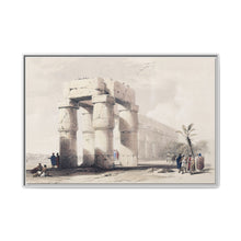 Luxor in upper of Egypt illustration by David Roberts (1796–1864). - NOMADEN ART GALLERY