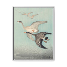 Great geese in flight (1925 - 1936) by Ohara Koson