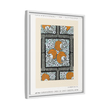 Patrón de pochoir de flores en estilo oriental Art Nouveau. Original de nuestra propia edición de 1914 de Samarkande.