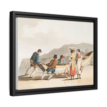 Illustration of fishermen from The Costume of Yorkshire (1814) by George Walker