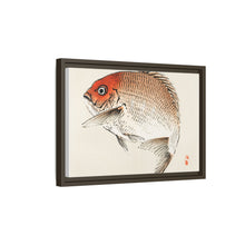 Tai (Red Seabream) fish by Kōno Bairei