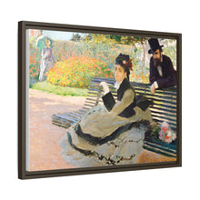 Camille Monet (1847–1879) on a Garden Bench (1873) by Claude Monet - NOMADEN ART GALLERY