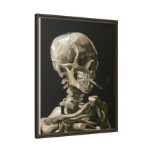 Vincent van Gogh's (1886) Head of a skeleton with a burning cigarette. - NOMADEN ART GALLERY