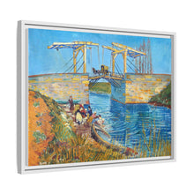 Vincent van Gogh's The Langlois Bridge at Arles with Women Washing (1888) - NOMADEN ART GALLERY