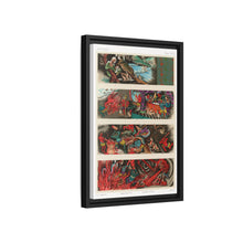 Chinese Buddhist hell, vintage painting by G.A. Audsley-Japanese illustration - NOMADEN ART GALLERY