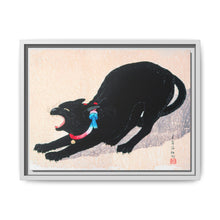 Black Cat Hissing 20th century print in high resolution by Hiroaki Takahashi - NOMADEN ART GALLERY