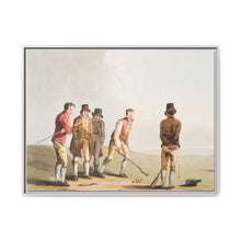 Illustration of nor and spell from The Costume of Yorkshire (1814) by George Walker - NOMADEN ART GALLERY