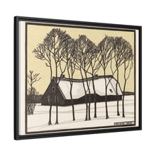 Farm in the snow (1918) by Julie de Graag