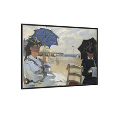 Claude Monet's The Beach at Trouville (1870) - NOMADEN ART GALLERY