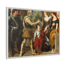 Henri IV Conferring the Regency upon Marie de' Medici (after Rubens) by Eugène Delacroix