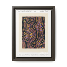 Art Deco Flower pattern pochoir print in oriental style - NOMADEN ART GALLERY