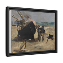 Tarring the Boat (Le Bateau goudronné) de Édouard Manet