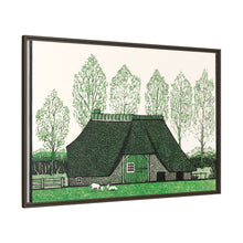 Farmhouse with thatched roof (1919) by Julie de Graag