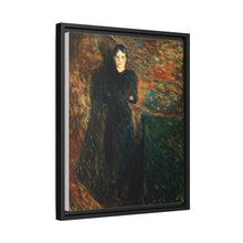 Lady in Black by Edvard Munch - NOMADEN ART GALLERY