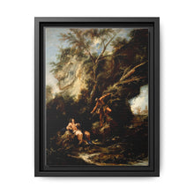 Landscape with the Temptation of Christ by Alessandro Magnasco and Antonio Francesco Peruzzini - NOMADEN ART GALLERY