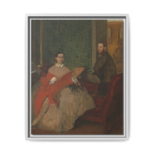 Edmondo and Thérèse Morbilli (ca. 1865) by Edgar Degas - NOMADEN ART GALLERY