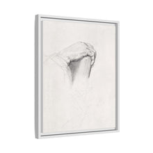 La mano de Poussin, según Ingres (ca. 1875-1877) de Georges Seurat