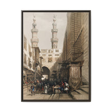 Minarets and grand entrance of the Metwaleys at Cairo illustration by David Roberts (1796–1864) - NOMADEN ART GALLERY