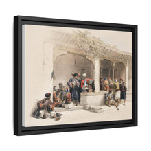 The coffee shop illustration by David Roberts (1796–1864)