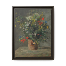 Flowers in a Vase (c. 1866) painting in high resolution by Pierre-Auguste Renoir - NOMADEN ART GALLERY