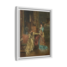 The Visit (c. 1870) by Alfred Stevens: A Glimpse into 19th-Century Elegance