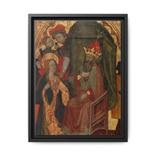 Saint Katherine of Alexandria before the Roman Emperor by Nicolás Solano - NOMADEN ART GALLERY