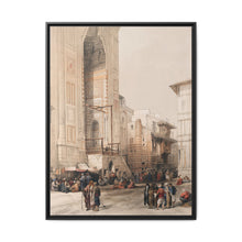 Grand entrance to the Mosque of the Sultan Hassan illustration by David Roberts (1796–1864) - NOMADEN ART GALLERY