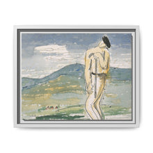 A weary pilgrim (1936) watercolor by Mikulas Galanda - NOMADEN ART GALLERY