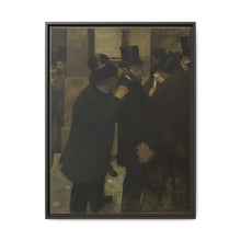 Portraits at the Stock Exchange (1878-1879) by Edgar Degas - NOMADEN ART GALLERY