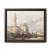 Mosque of Sultan Hassan from the Great Square of the Rumeyleh illustration by David Roberts (1796–1864) - NOMADEN ART GALLERY
