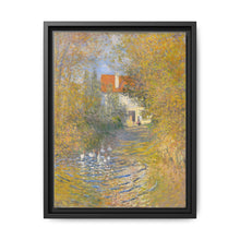 Claude Monet's The Geese (1874) famous painting. Original from the Sterling and Francine Clark Art Institute - NOMADEN ART GALLERY