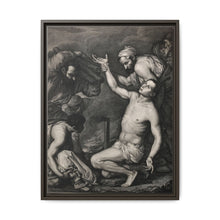 The martyrdom of Saint Laurence of Rome. Etching after J. Ribera. - NOMADEN ART GALLERY