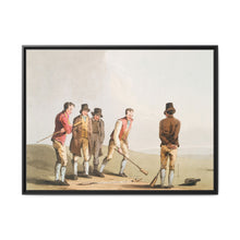 Illustration of nor and spell from The Costume of Yorkshire (1814) by George Walker - NOMADEN ART GALLERY