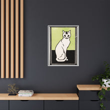 Sitting cat (1917) by Julie de Graag