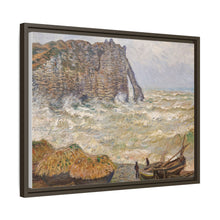 Claude Monet's Stormy Sea in Étretat (1883) - NOMADEN ART GALLERY