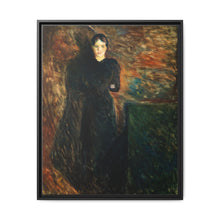 Lady in Black by Edvard Munch - NOMADEN ART GALLERY