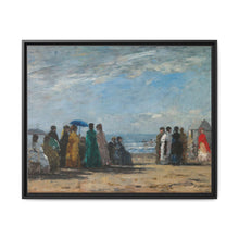 Claude Monet's The Beach at Trouville - NOMADEN ART GALLERY