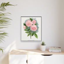 Pink rose, Clothilde Soupert lithograph. Digitally enhanced from our own original 1900 edition plates of Botanical Specimen published by Rochester Lithographing