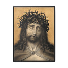 Christ as the Man of Sorrows. Colour lithograph by N.J. Strixner, 1818, after Q. Matsys. - NOMADEN ART GALLERY