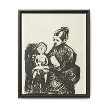 Nurse with a Boy / The Mother and the Crying Child (1902) by Edvard Munch. - NOMADEN ART GALLERY