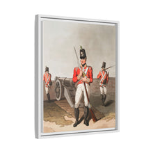 Illustration of East York militia from The Costume of Yorkshire (1814) by George Walker