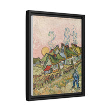 Houses and Figure by Vincent van Gogh - NOMADEN ART GALLERY
