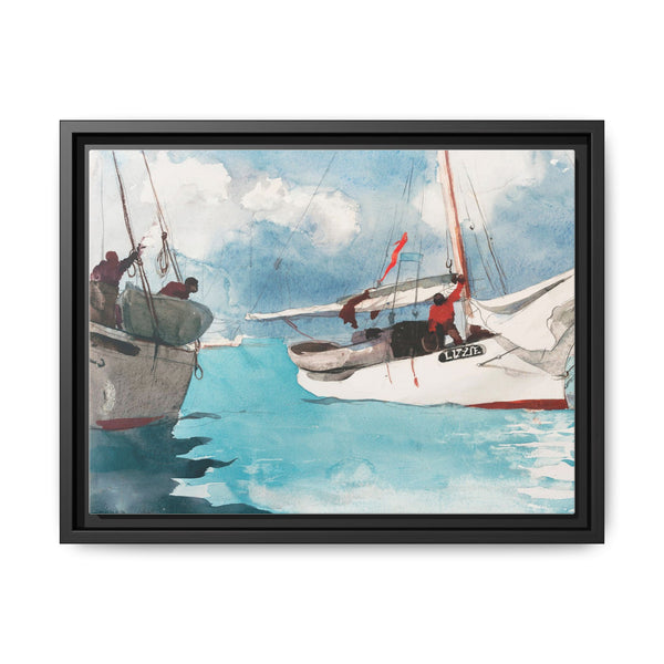 Fishing Boats, Key West (1903) by Winslow Homer - NOMADEN ART GALLERY