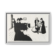 Death in the Sickroom (1896) by Edvard Munch - NOMADEN ART GALLERY