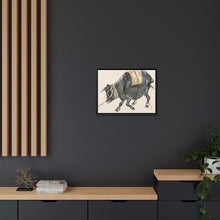 Black bull by Kōno Bairei (1844-1895)