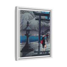 Impresión en alta resolución del lago Hakone a la luz de la luna (ca. 1925-1926) de Hiroaki Takahashi. 