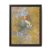 Claude Monet's The Geese (1874) famous painting. Original from the Sterling and Francine Clark Art Institute - NOMADEN ART GALLERY