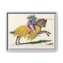 French Knight, 14th Century: Vintage Equestrian Art by Paul Mercuri (1860) - NOMADEN ART GALLERY