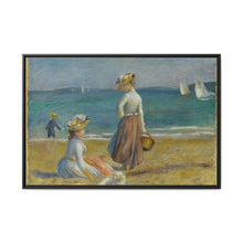 Figures on the Beach (1890) by Pierre-Auguste Renoir - NOMADEN ART GALLERY