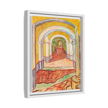 Corridor in the Asylum (1889) by Vincent Van Gogh - NOMADEN ART GALLERY